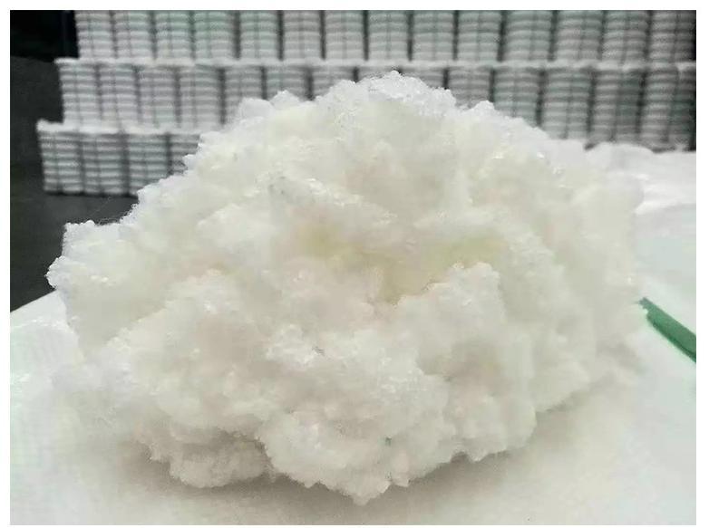 1,56dtex*38mm SD serat stapel poliester kekuatan tinggi untuk pemintalan Murni