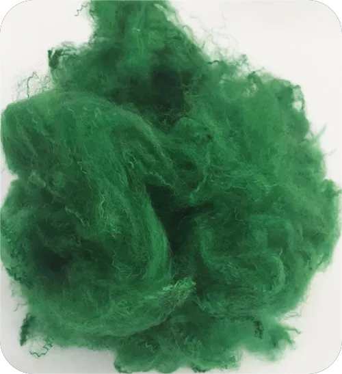 Serat stapel viscose 1,67dtex X38mm Cerah Berwarna-warni untuk gaun Operasi